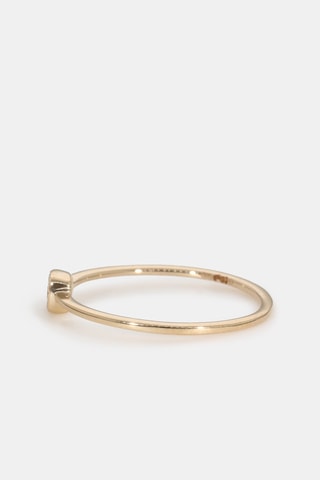 Bague Carré de lumière - Or jaune et diamants