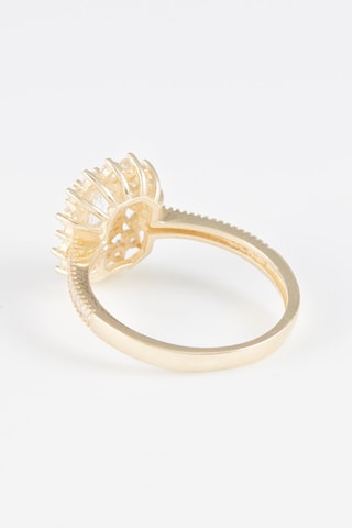Bague My Queen - Or jaune et zirconium