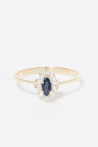 Bague Vera - Or jaune et saphir
