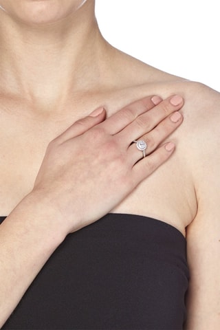 2 bagues Turn around Or blanc, diamants et solitaire
