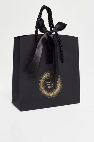 Sac cadeau Des bijoux pour tous les instants - Noir