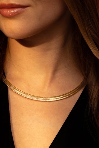 Collier Scintillant - Or jaune