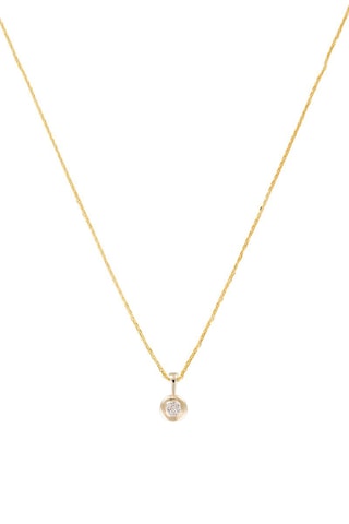 Pendentif Bombe - Or jaune et diamants