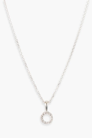 Pendentif Simplicité  - Or blanc et diamants