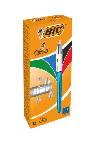 12 stylos 4 couleurs
