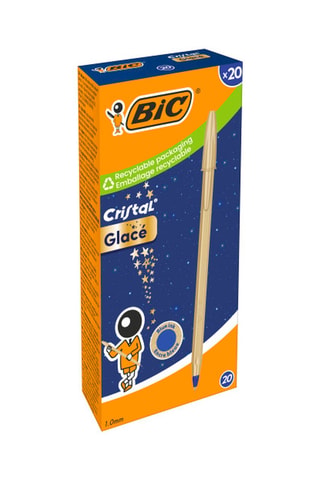 20 stylos-bille - Encre bleue