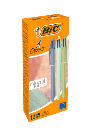 12 stylos 4 couleurs