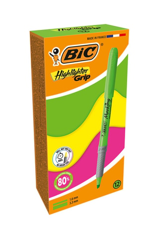 12 surligneurs - Encre verte