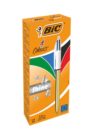 12 stylos 4 couleurs