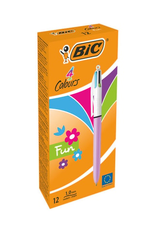 12 stylos 4 couleurs