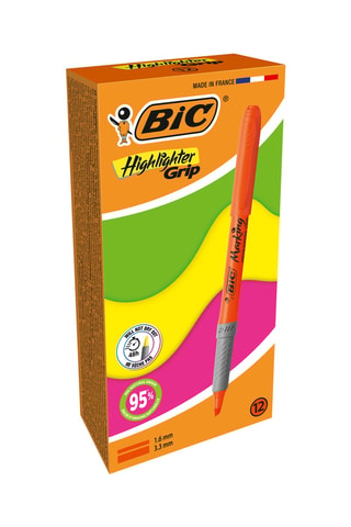 12 surligneurs - Encre orange