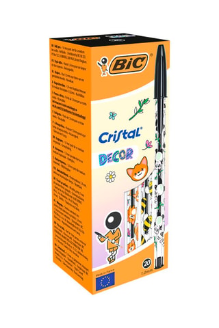 20 stylos-bille - Encre noire