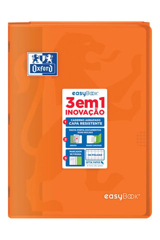 Cahier à carreaux Easybook - 96 pages - Modèle aléatoire