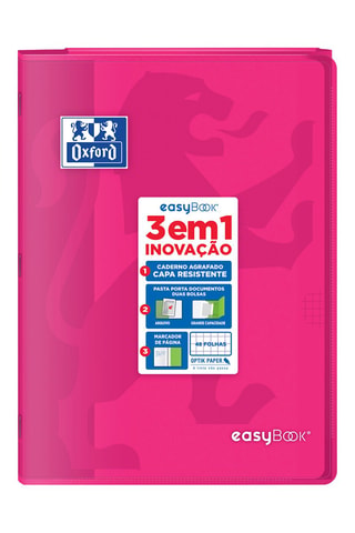 Cahier à carreaux Easybook - 96 pages - Modèle aléatoire