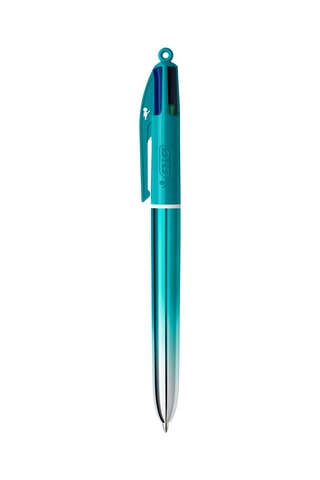 12 stylos-bille 4 couleurs Smooth - 4 encres