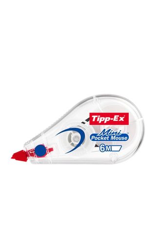 10 mini-rubans correcteurs Tipp-Ex Mini Pocket Mouse - 5 mm x 6 m