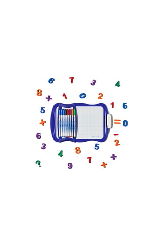 Kit ardoise Velleda double-face + 8 feutres effaçables