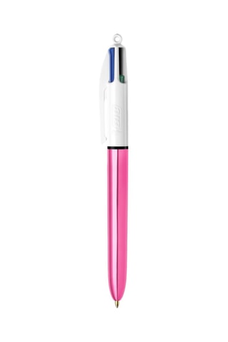 12 stylos-bille Shine - 4 encres