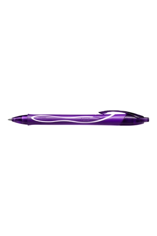12 stylos-bille Gelo - Encre violette
