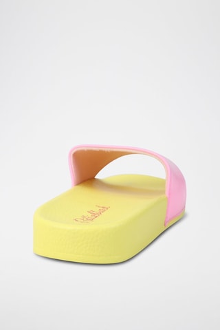 Claquettes - Jaune et rose - Billieblush