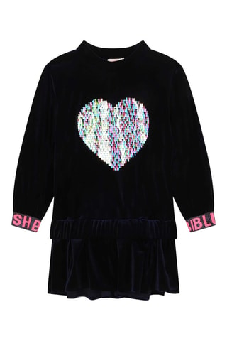 Robe en velours - Noir - Billieblush