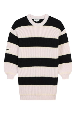 Robe pull - Ecru et blanc - Sonia Rykiel