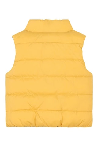 Doudoune réversible sans manches - Bleu marine et jaune - Carrément Beau
