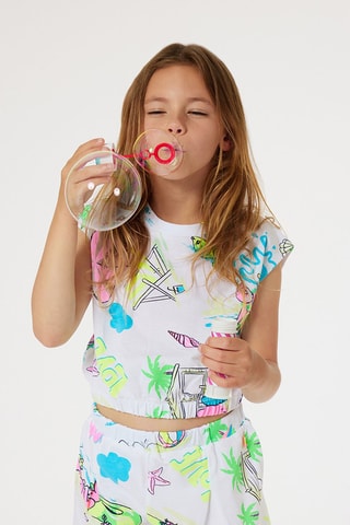 T-shirt - Blanc - Billieblush