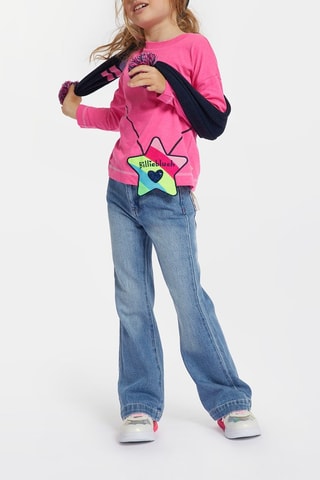T-shirt - Fuchsia - Billieblush
