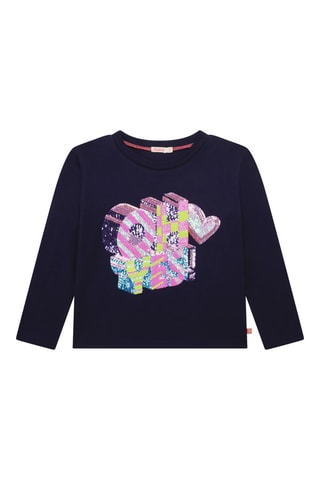 T-shirt - Bleu marine - Billieblush