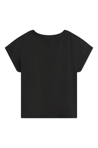 T-shirt en coton biologique - Noir - DKNY