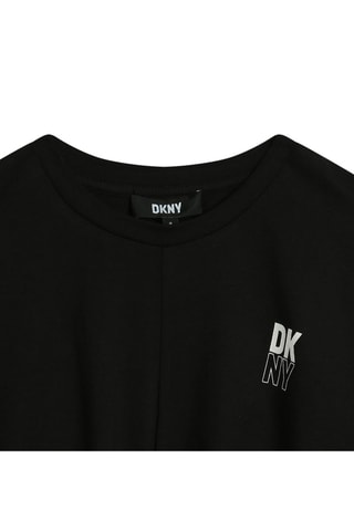 T-shirt en coton biologique - Noir - DKNY