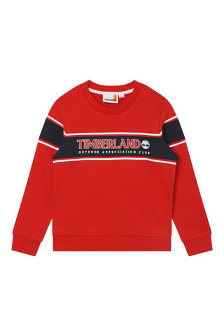 Sweat - Rouge et noir - Timberland