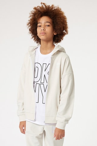 Sweat à capuche - Beige - DKNY