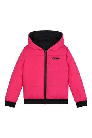 Doudoune réversible à capuche - Noir - DKNY