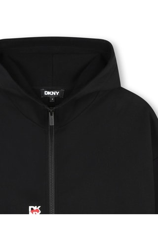 Sweat à capuche - Noir - DKNY