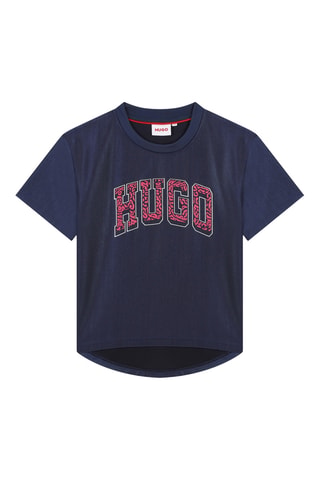 T-shirt - Bleu marine - Hugo