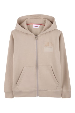 Sweat à capuche - Beige - Hugo