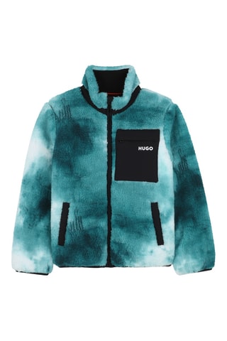 Veste tie and dye - Turquoise - Hugo