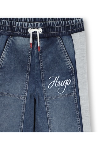 Jean bi-matière - Bleu marine - Hugo