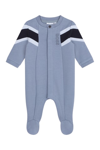 Pyjama en coton biologique - Bleu clair - Boss