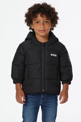 Doudoune à capuche - Noir