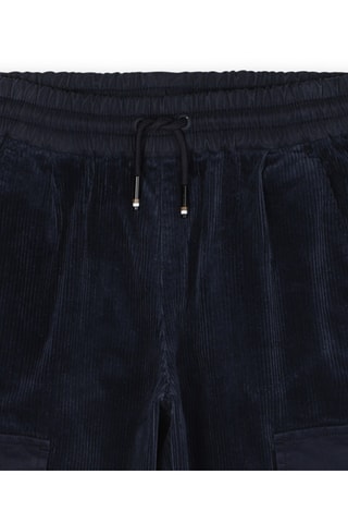 Pantalon en velours - Bleu foncé - Boss