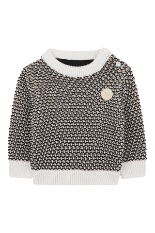 Pull - Marron et blanc - Boss
