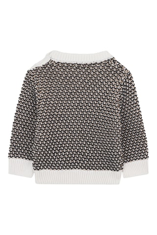 Pull - Marron et blanc - Boss