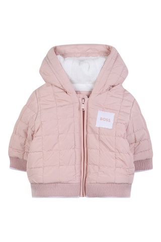 Doudoune à capuche - Rose - Boss