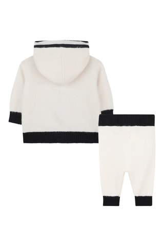 Sweat à capuche et pantalon - Blanc - Boss