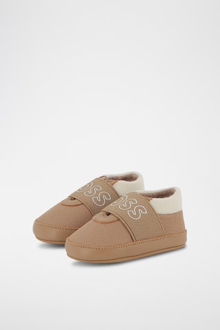 Chaussons en cuir - Marron - Boss