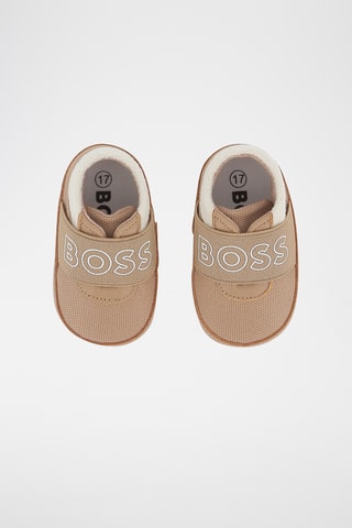 Chaussons en cuir - Marron - Boss