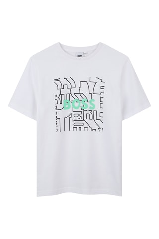 T-shirt - Blanc - Boss